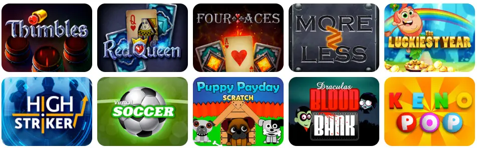 Jeux en ligne WizeBets Casino