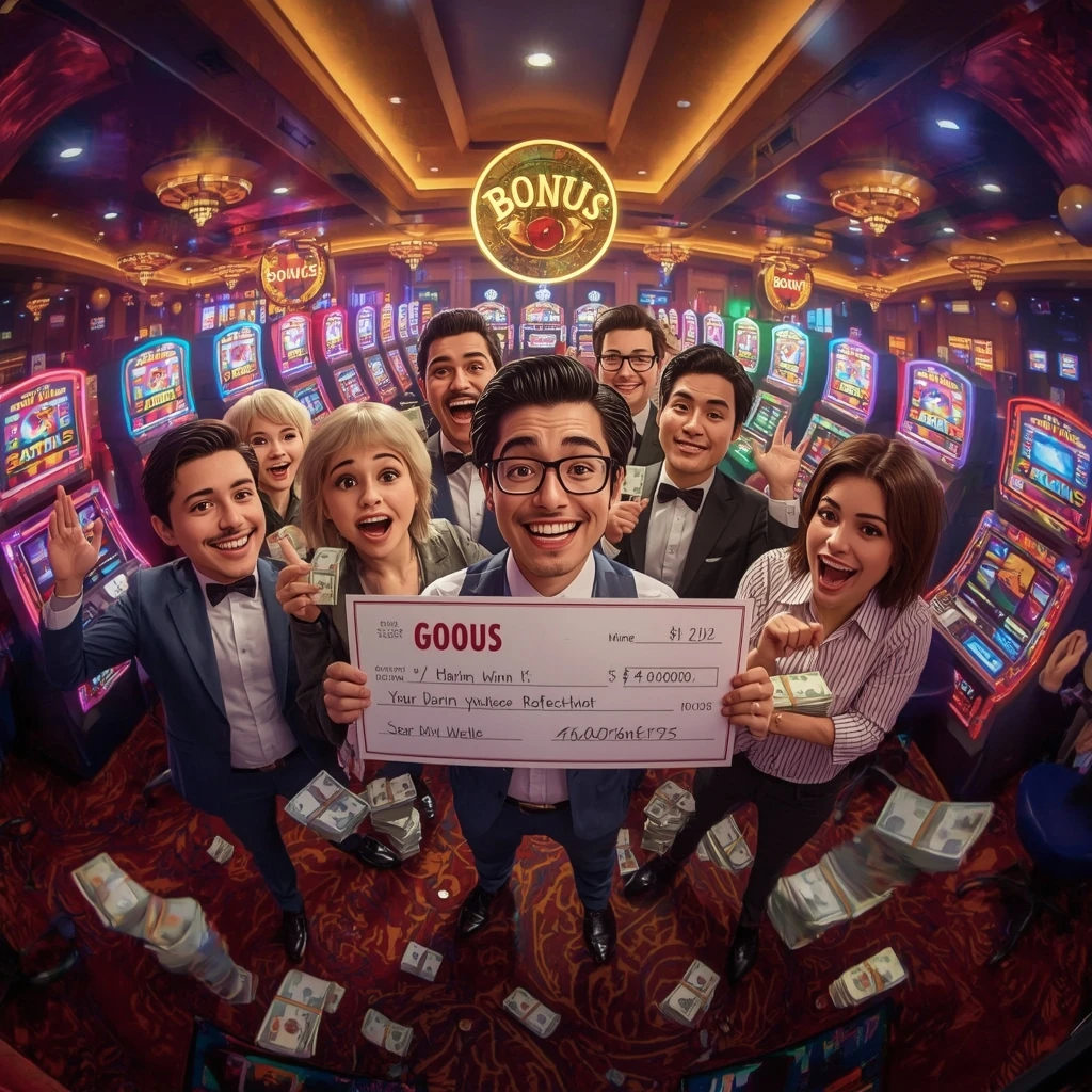 bonus dans les mains de l'homme au casino WIZEBETS CASINO