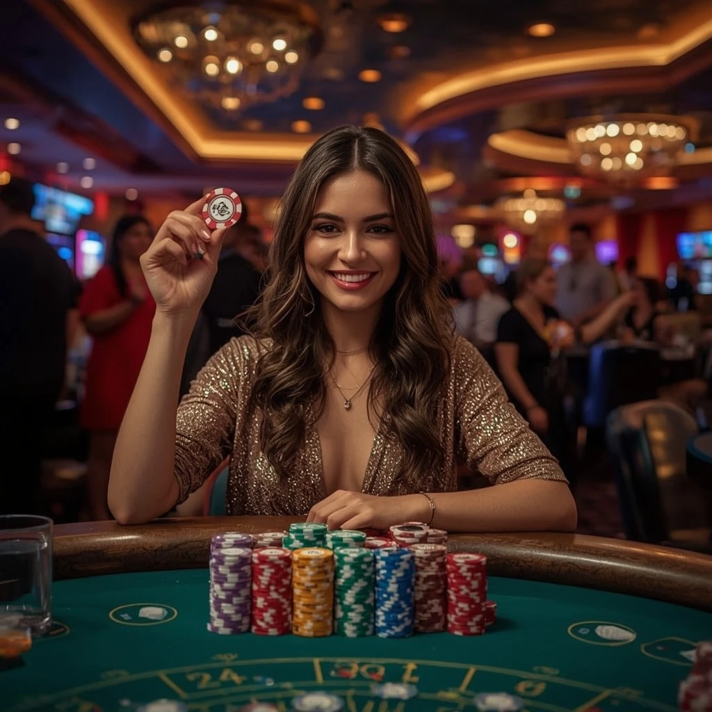 bonus dans les mains d'un homme au casino WizeBets Casino